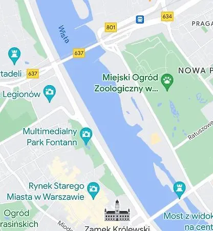 Apartament Downtown View 3 60m2+ Free Garage 2km Old Town Metro 9min Tram