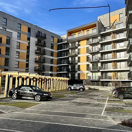 Appartement Downtown View 3 60m2+ Free Garage 2km Old Town Metro 9min Tram *