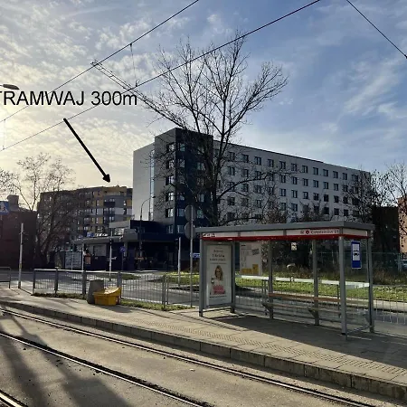 Downtown View 3 60m2+ Free Garage 2km Old Town Metro 9min Tram Appartement Warschau
