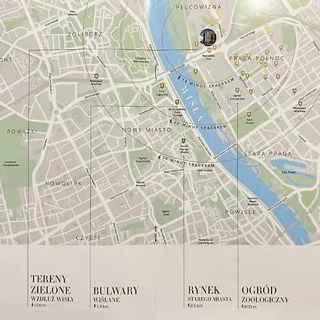 Downtown View 3 60m2+ Free Garage 2km Old Town Metro 9min Tram Daire *